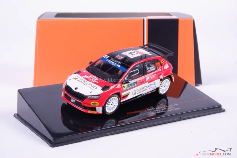 Skoda Fabia - Ingram/EdmondMcKillop (2024), Rally Monte Carlo, 1:43 Ixo
