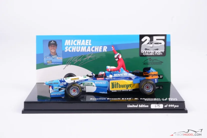 Benetton B195 - Michael Schumacher (1995), Canadian GP, 1:43 Minichamps