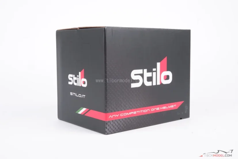 Lance Stroll 2025 mini helmet, Aston Martin, 1:2 Stilo