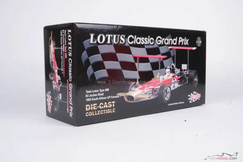 Lotus 49b - Jochen Rindt (1969), VC Južnej Afriky, 1:18 Quartzo