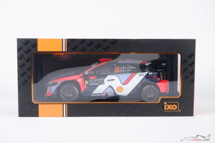 Hyundai i20 N - Fourmaux/Coria (2025) Rally Monte Carlo, 1:18 Ixo