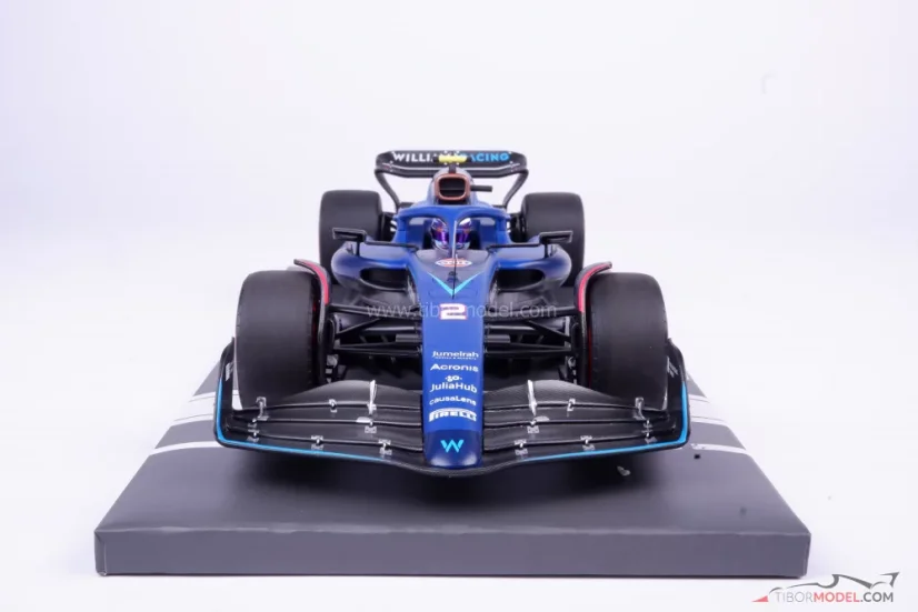 Williams FW45 - Logan Sargeant (2023), VC Bahrajnu, 1:18 Minichamps