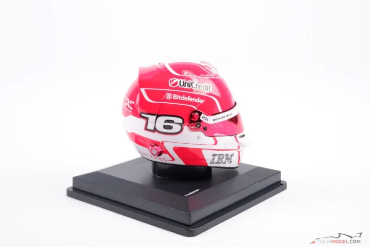 Charles Leclerc 2025 mini prilba, Ferrari, 1:5 Looksmart