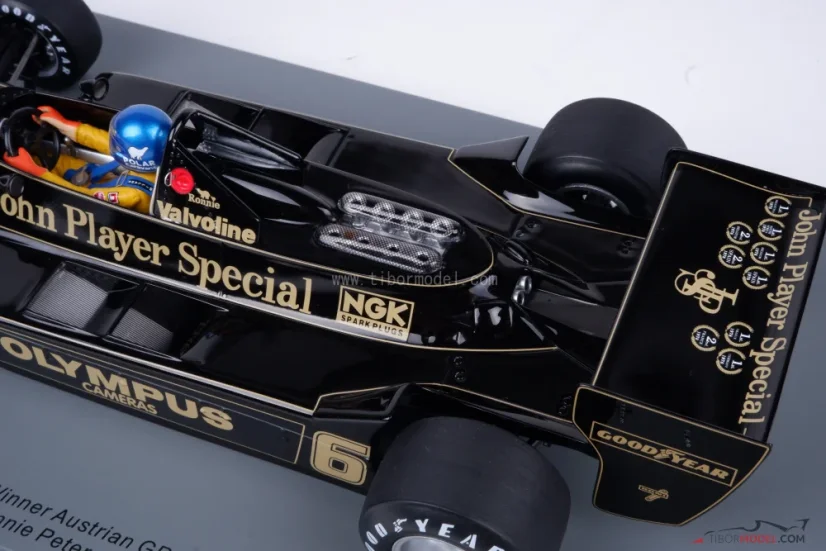 Lotus 79 - Ronnie Peterson (1978), Vítěz VC Rakouska, 1:18 Spark