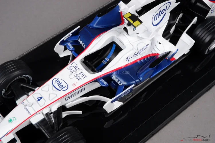 Model car BMW Sauber Kubica 2008, 1:24 scale | Tibormodel.com