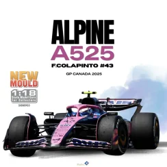 Alpine A525 - Franco Colapinto (2025), VC Kanady, 1:18 Solido
