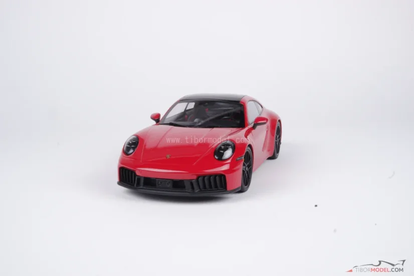 Porsche 911 Carrera GTS (2025) piros, 1:18 Minichamps