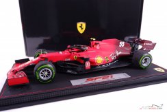Ferrari SF21 - C. Sainz (2021), Emilia Romagna GP, 1:18 BBR