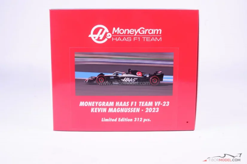 Haas VF-23 - Kevin Magnussen (2023), 1:18 Minichamps