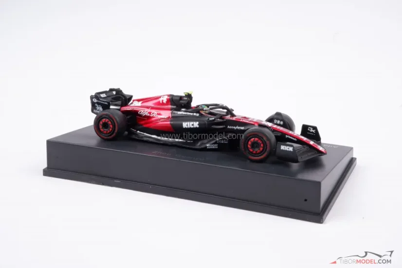 Alfa Romeo C43 - Guanyu Zhou (2023), 1:64 Spark