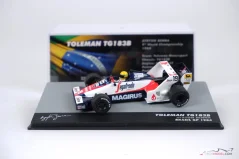 Toleman TG183B - Ayrton Senna (1984), VC Brazílie, 1:43 Altaya
