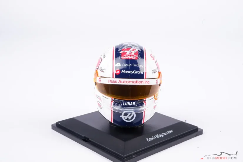 Kevin Magnussen, VC Miami 2023, Haas přilba, 1:5 Spark