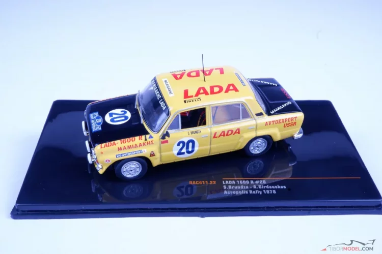Lada 1600R, Brundza/Girdauskas (1978), Akropolisz Rally, 1:43 Ixo