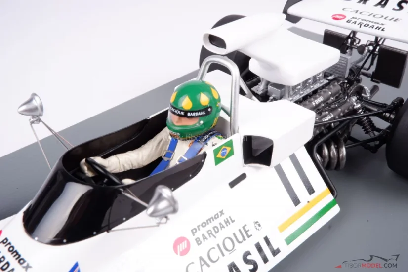 Brabham BT42 - Wilson Fittipaldi (1973), Monako, 1:18 Spark