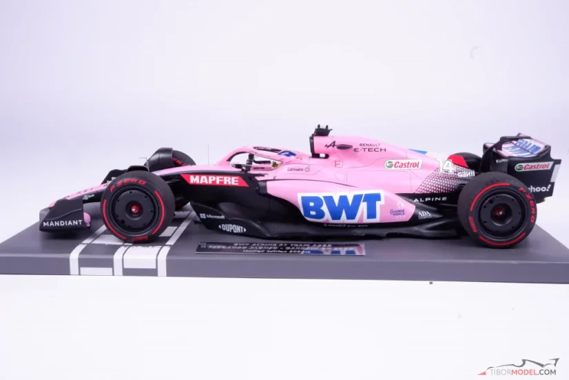 Alpine A522 - Fernando Alonso (2022), Bahrain GP, 1:18 Minichamps