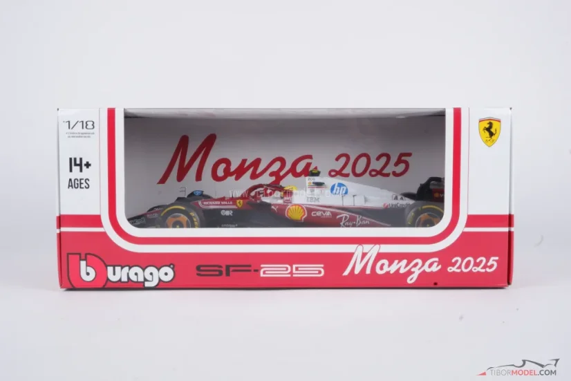 Ferrari SF-25 - Lewis Hamilton (2025) VC Talianska, 1:18 Bburago