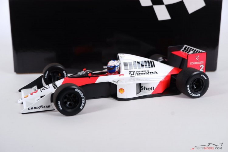 McLaren Honda MP4/5 - A. Prost (1989), World Champion, 1:18 Minichamps