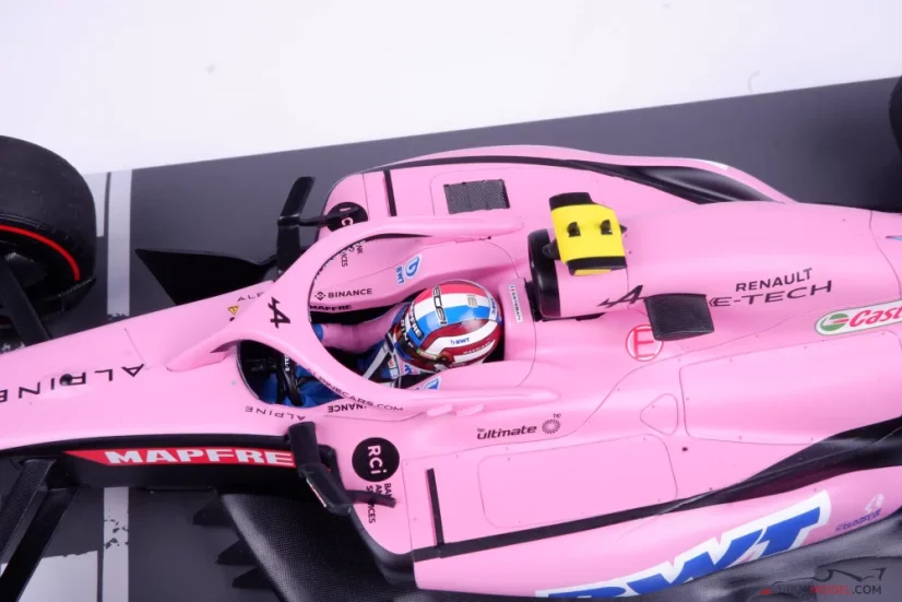 Alpine A522 - Esteban Ocon (2022), VC Bahrajnu, 1:18 Minichamps