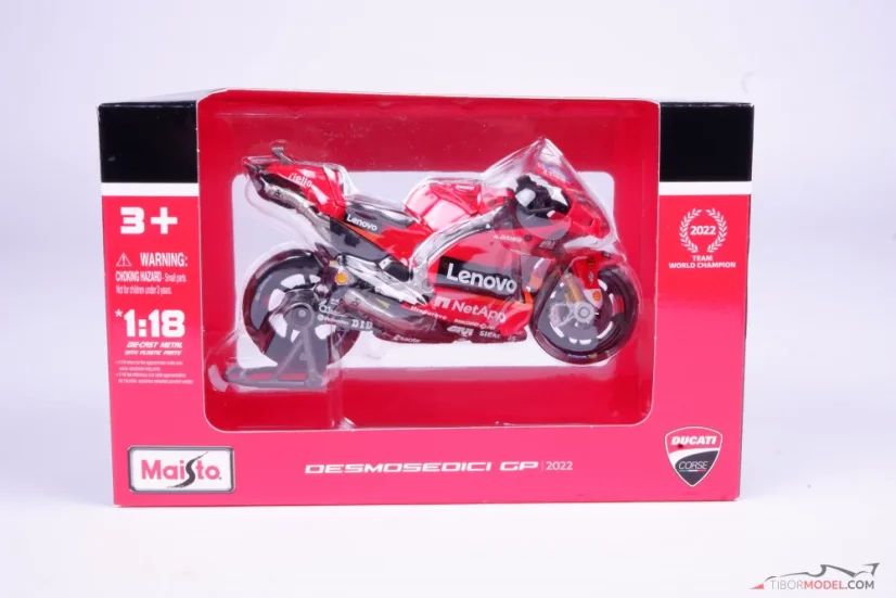 Ducati Desmosedici - Jack Miller (2022), 1:18 Maisto