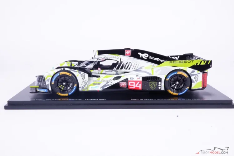Peugeot 9X8 - Vandoorne/ Di Resta/ Duval (2024), Le Mans, 1:18 Spark Peugeot 9X8 - Vandoorne/ Di Resta/ Duval (2024), Le Mans, 1:18 Spark