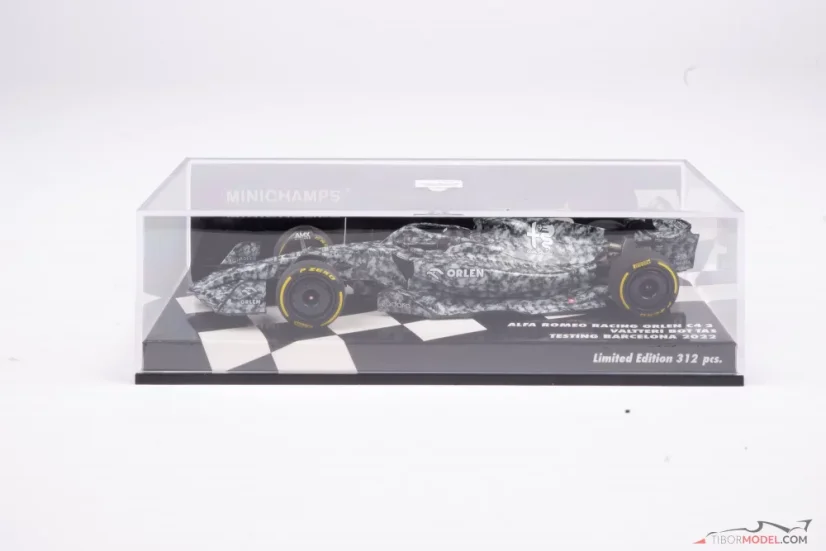 Alfa Romeo C42 - Valtteri Bottas (2022), předsezónní testy, 1:43 Minichamps