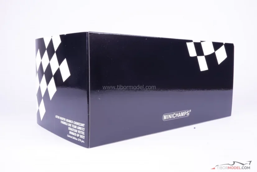 Aston Martin AMR22 - Sebastian Vettel (2022), VC Monaka, 1:18 Minichamps