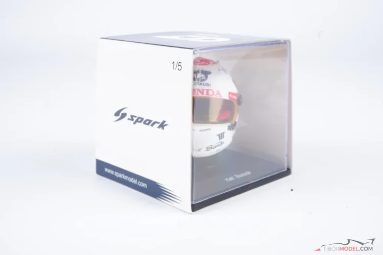 Yuki Tsunoda 2023, Japán Nagydíj, AlphaTauri sisak, 1:5 Spark Yuki Tsunoda 2023, Japán Nagydíj, AlphaTauri sisak, 1:5 Spark