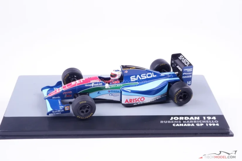 Jordan 194 - Rubens Barrichello (1994), Canadian GP, 1:43 Altaya