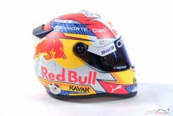 Sergio Perez 2022 Red Bull mini helmet, 1:2 Schuberth