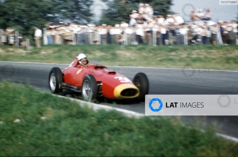 Ferrari 801 - Wolfgang von Trips (1957), 3. helyezett Olasz Nagydíj 1:18 GP Replicas