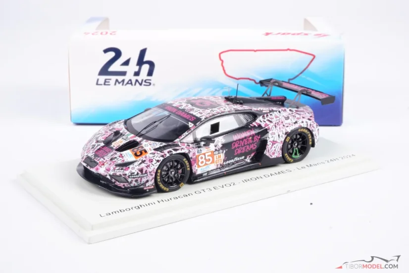 Lamborghini Huracan GT3 - Iron Dames (2024), Le Mans, 1:43 Spark
