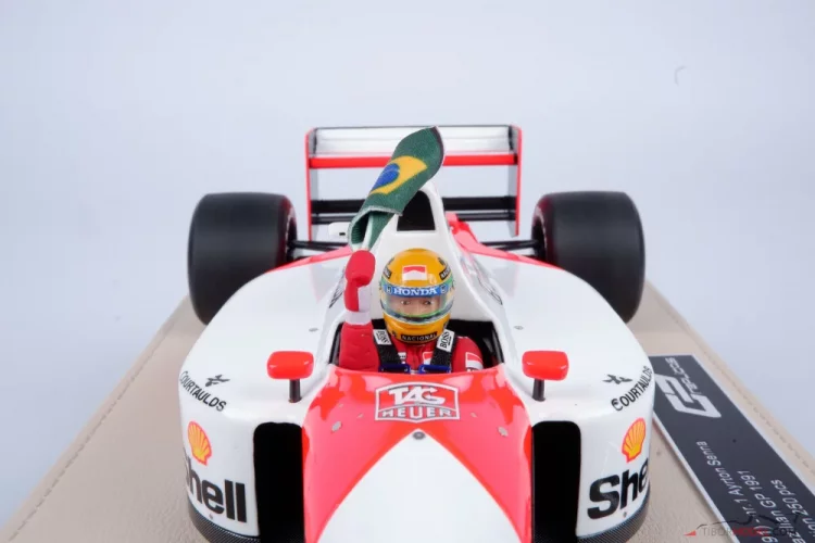 McLaren MP4/6 - Ayrton Senna (1991), World Champion, 1:18 GP Replicas