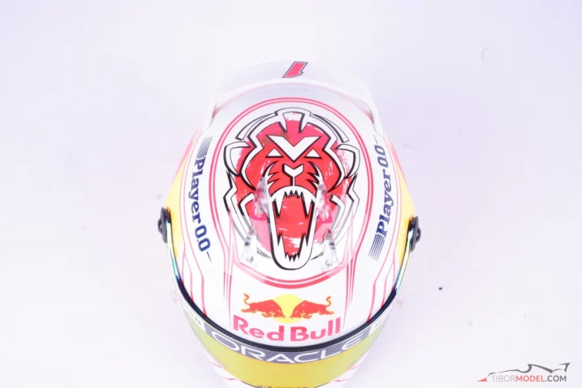 Helmet Max Verstappen 2023 Japanese, 1:2 Schuberth | Tibormodel.com