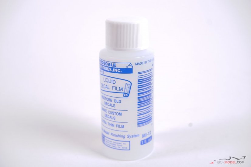 Készítmény régi matricák helyreállítására MI-12 Liquid Decal Film, Microscale