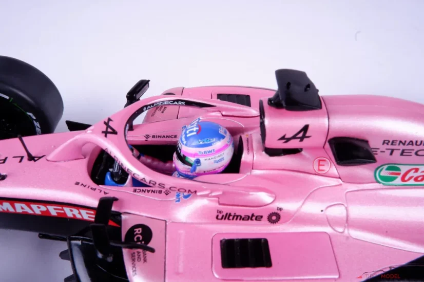 Alpine A522 - Fernando Alonso (2022), VC Bahrajnu, 1:18 Solido