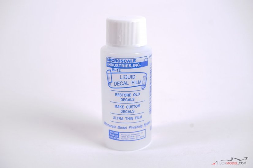 Készítmény régi matricák helyreállítására MI-12 Liquid Decal Film, Microscale