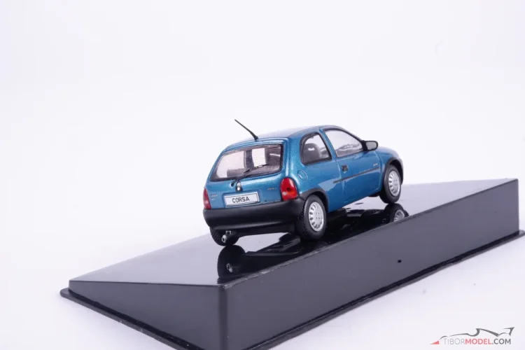 Opel Corsa B Swing modro-zelená (1995), 1:43 Ixo