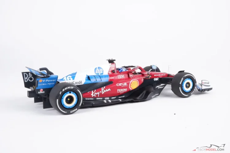 Ferrari SF-25 - Charles Leclerc (2025), VC Miami, s figúrkou pilota 1:18 BBR