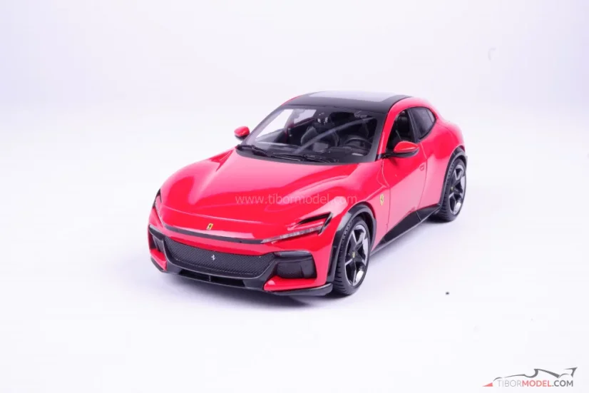 Ferrari Purosangue (2023) červené, 1:24 Bburago