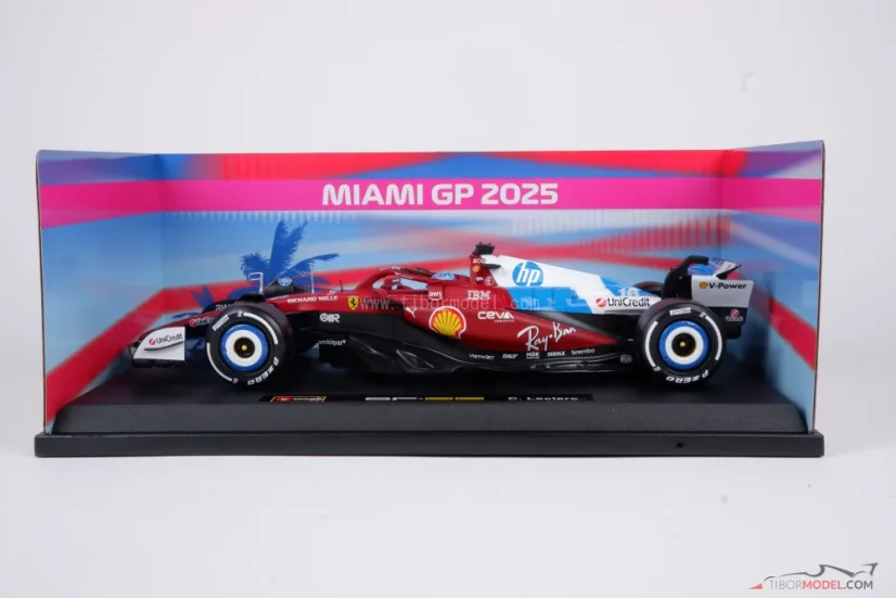 Ferrari SF-25 - Charles Leclerc (2025) VC Miami, 1:18 Bburago