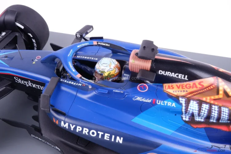 Williams FW45 - Alex Albon (2023), Las Vegas GP, 1:18 Spark