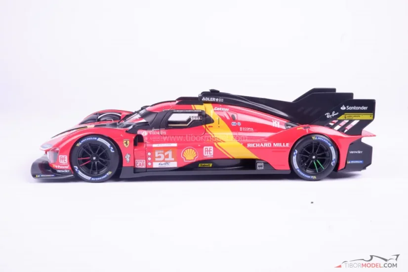Ferrari 499P - #51, Vítěz 24H Le Mans 2023, 1:18 Bburago