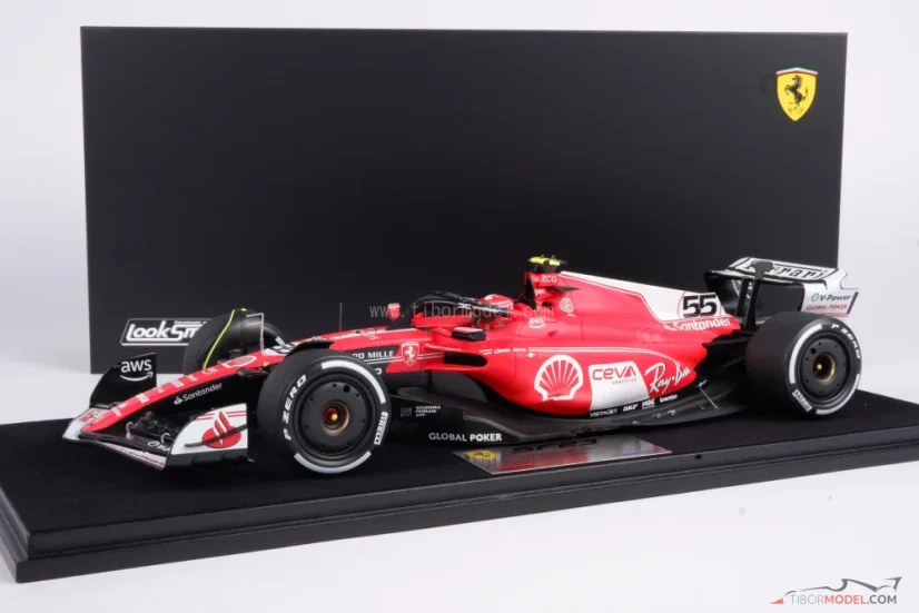 Ferrari SF-23 -  Carlos Sainz (2023), Las Vegas GP, 1:18 Looksmart
