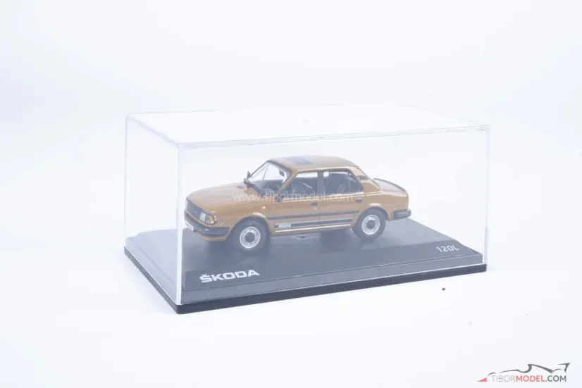 Škoda 120L (1984), tabáková, 1:43 Abrex