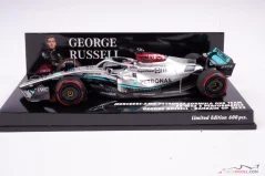 Mercedes W13 - George Russell (2022), VC Bahrajnu, 1:43 Minichamps