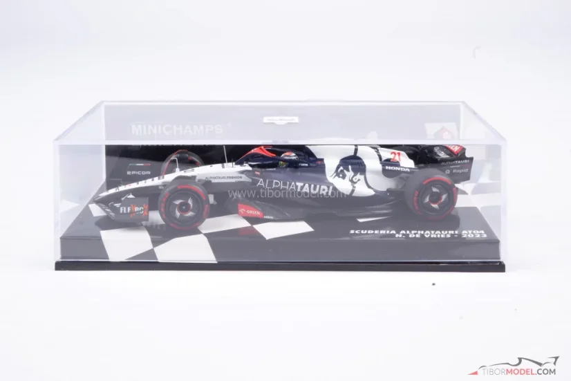 AlphaTauri AT04 - Nyck de Vries (2023), 1:43 Minichamps