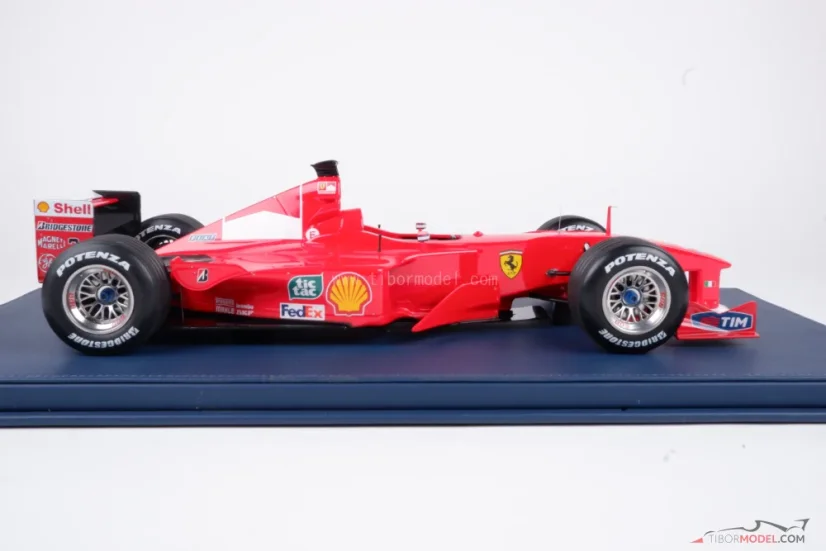 Ferrari F1-2000 - Michael Schumacher (2000), Víťaz Taliansko, bez figúrky pilota, 1:12 GP Replicas