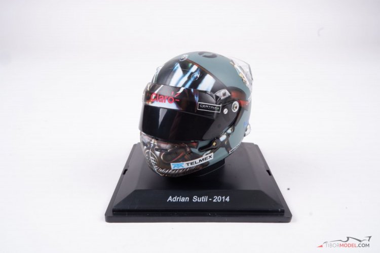 Adrian Sutil 2014 Sauber prilba, 1:5 Spark