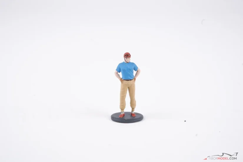 Figúrka Juan Manuel Fangio, Majster sveta, 1:43 Cartrix