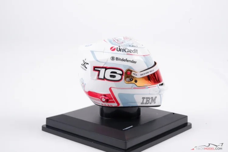 Charles Leclerc 2025 VC Monaka mini prilba, Ferrari, 1:5 Looksmart